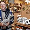 Gerhrad Werb von Thedy Haushalts- und Spielwaren mit kuscheligen Plüschtieren aus vollständig recyceltem Material.