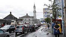 Immer das gleiche Bild an Spitzentagen in Konstanz, wie hier am Schweizer Nationalfeiertag: Die Parkplätze in der Altstadt sind schnell ...