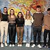 Sie vertreten künftig die Engener Jugend: Die Jugendgemeinderäte (von links) Lydia Küchler, Alexa Stärk, Emily Steiner, Gioia Verchio, ...