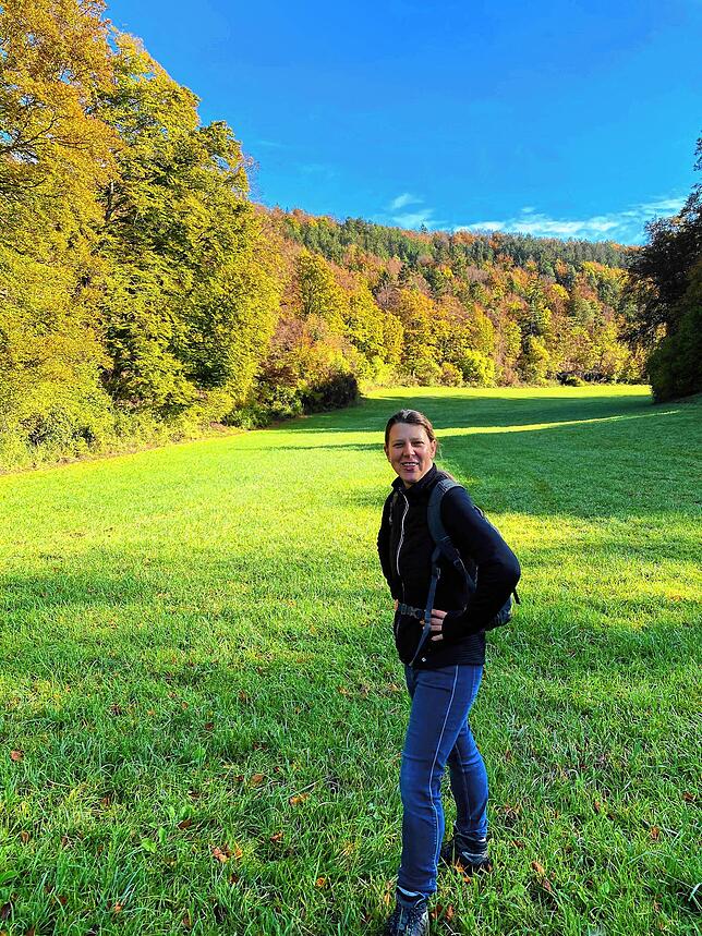Eine wunderschöne Herbstwanderung erlebte SÜDKURIER-Redakteurin Stefanie Nosswitz auf dem Hegau-Premiumwanderweg „Aacher ...