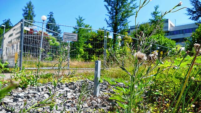Krankenhaus im Dornröschenschlaf: Wird es in Rheinfeldens früherem Kreiskrankenhaus doch noch ein MVZ geben? Foto: Nicolai Kapitz