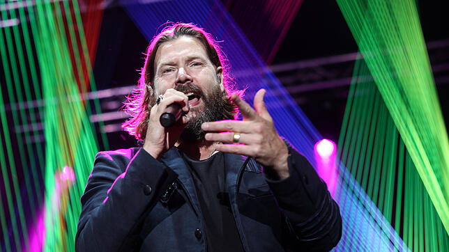 Rea Garvey bei einem früheren Konzert in der Region. Am 10. August wird der Sänger und Gitarrist ein Salem Open Air spielen. In Salem ...