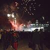 Für viele ist das große Feuerwerk der beiden Rheinfelden ein Muss, einige Besucher kamen zum ersten Mal.