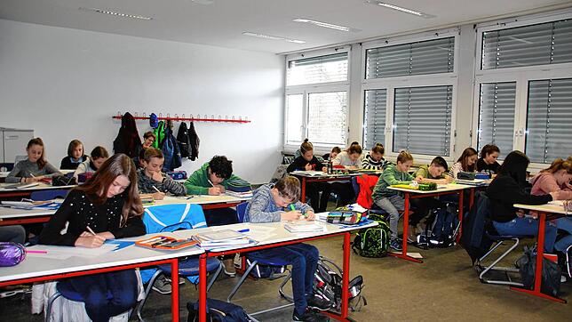 Nach den Fasnachtsferien hat der Unterricht an den Schulen im Landkreis Waldshut regulär begonnen, wie hier am Hochhrein-Gymnasium in ...