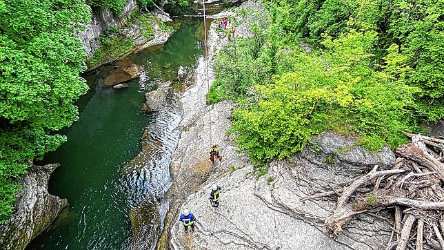 Bild 1: Die spektakulärsten Einsätze und Übungen der Höhenretter der Feuerwehr Waldshut-Tiengen