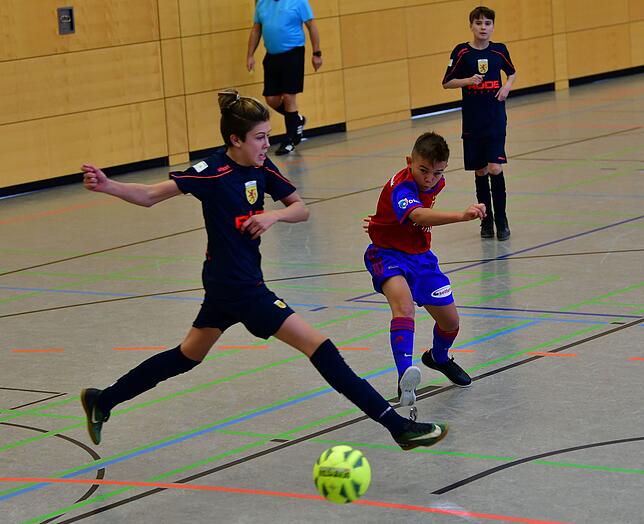 Chancenlos: Die Gastgeber vom JFV Region Laufenburg unterlagen dem FC Basel mit 0:9.