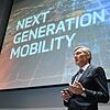 Wolf-Henning Scheider, Vorstandsvorsitzender der ZF Friedrichshafen AG, spricht während der Jahrespressekonferenz im ZF-Forum. "Next ...