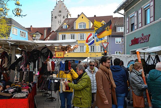 Eine historische Markdorfer Tradition: Urkundlich erwähnt wird der Elisabethenmarkt bereits im 15. Jahrhundert.