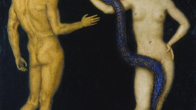 Damals waren die Verhältnisse einfacher: Adam und Eva in einer Darstellung von Franz von Stuck.