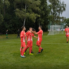 Der FC Löffingen feiert im Derby gegen den FC Furtwangen das Tor zum 4:2. Die Partie endete 7:2.