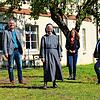 Sr. Walburg Haag (vorne, Mitte) ist die neue Oberin des Walder Konvents. Die Oberin ist Kontaktperson zu Heimschule Kloster Wald, ...