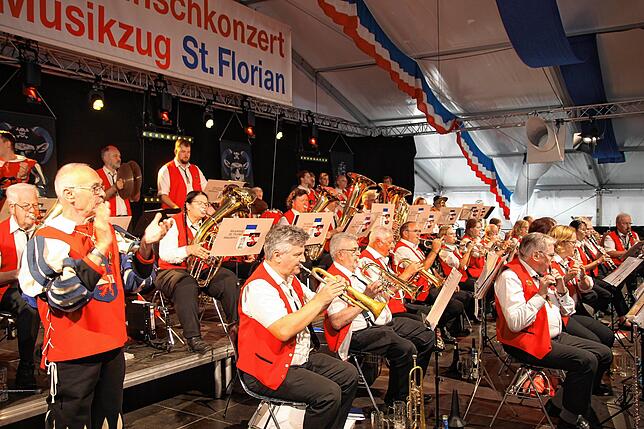 Bild 18: Was für ein Auftritt! Die schönsten Bilder vom Chilbi-Wunschkonzert des Musikzugs St. Florian