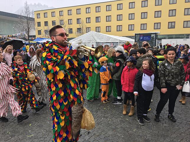Auch 2019 soll der Singener Rathausplatz am Hohgarten zur Spielwiese der Narren vom Schmotzigen Dunschdig bis zum Fasnetsundig werden.
