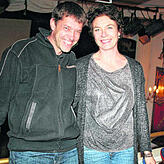 Das Pächter-Ehepaar Frank Schirl und Alexandra Berchtold.