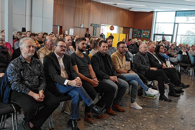 Für die Gemeinderäte von Oberteuringen gab es beim Neujahrsempfang einen Platz in der ersten Reihe.