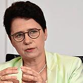 Note 3,2: Marion Gentges (CDU), Justizministerin. Platz zwei. Gefragt wurde: Wie zufrieden sind Sie mit der Arbeit dieser Politiker?