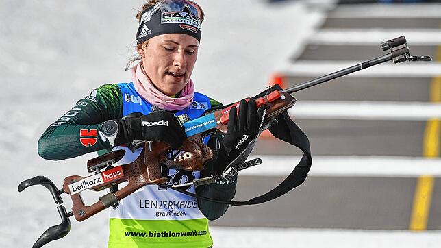 Am Schießstand werden wohl auch bei der Biathlon-EM in Weißrussland die Medaillen vergeben, Die Schwarzwälderin Janina Hettich war da ...