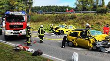 Auf der B27 in Richtung Behla ist es am Freitag zu einem schweren Unfall gekommen. Laut Polizei sind die beiden Autos womöglich frontal ...