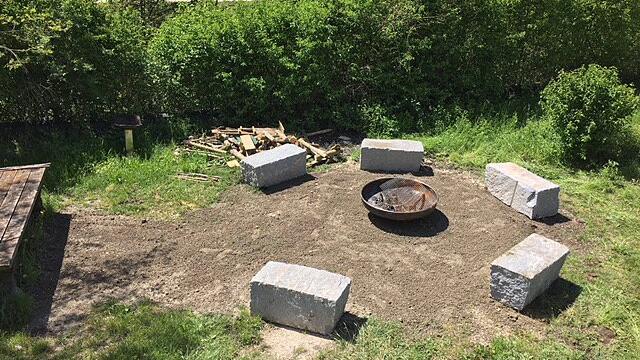 Die Grillstelle Kohlplatz in Radolfzell-Markelfingen.