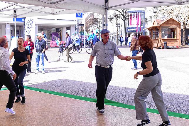 Bild 3: Gute Stimmung beim Verkaufsoffenen Sonntag