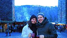 Tausende Besucher kamen zum Weihnachtsmarkt in die Ravennaschlucht um das einmalige Feeling zu erleben
