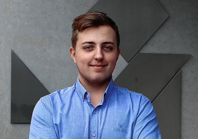 Der 18-jährige Nils Walschburger ist Teil des Gemeinderats in Mönchweiler.