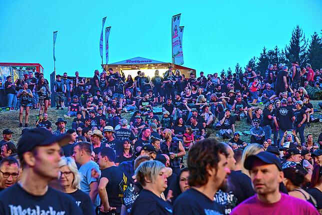 Viele Menschen, aber entspannte Stimmung: An beiden Festivaltagen verläuft das Fest absolut friedlich und ohne Zwischenfälle, wie die ...