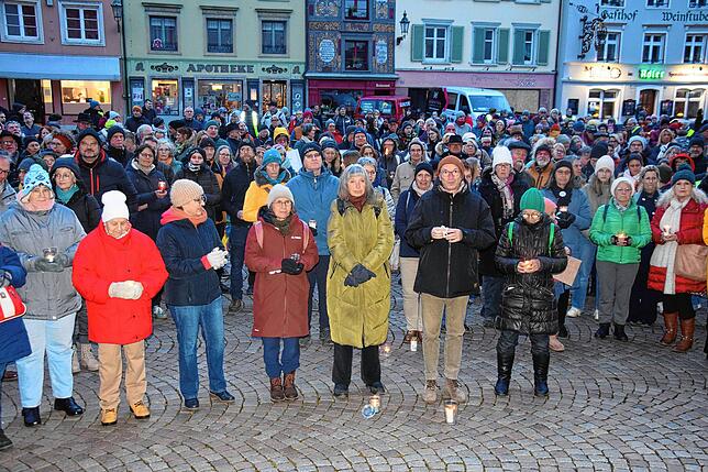 Bild 4: Demo für Demokratie auf dem Münsterplatz - Bilder