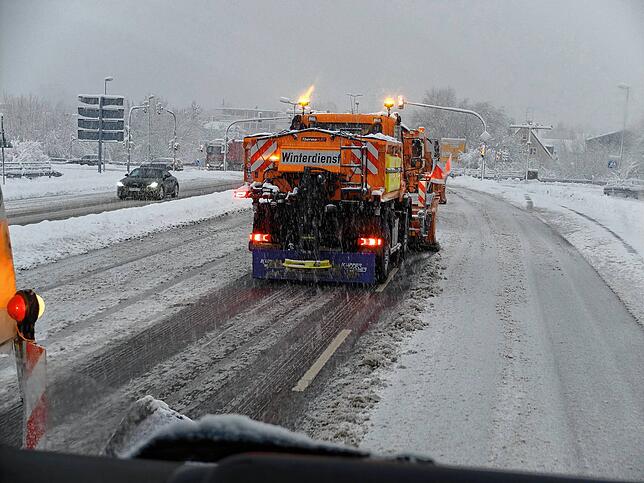 Bild 6: Schnee so weit das Auge reicht: So schön war das Winter-Wochenende in der Region