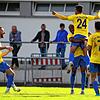 Yahya Zidan mit der Nummer 24 bejubelte am vergangenen Spieltag sein zweites Tor beim 3:0-Sieg des FC Singen gegen den FC Auggen. Dürfen ...
