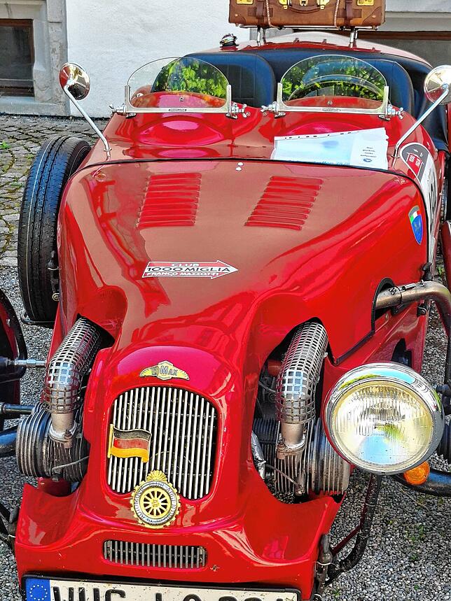 Bild 11: Bilder vom Oldtimertreffen am Schloss Meßkirch