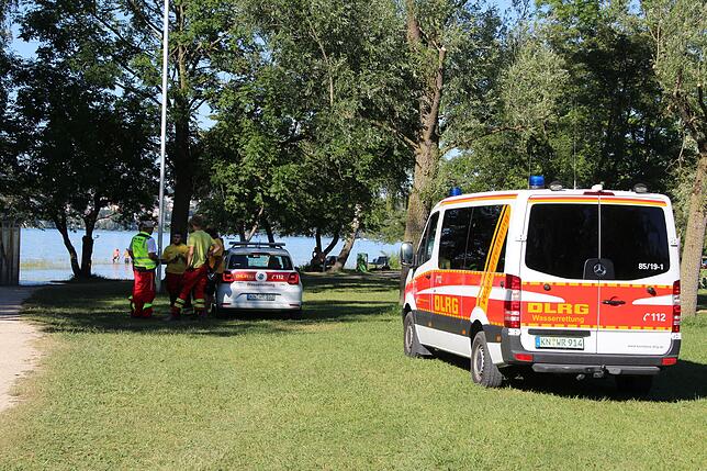 Als vor wenigen Wochen ein Jugendlicher am Strandbad Wallhausen beinahe ertrank, waren die Mitglieder des DLRG nach wenigen Minuten vor Ort.