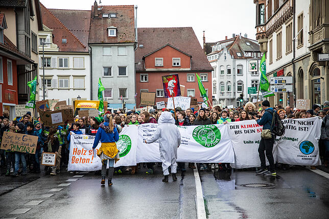 Rund fünf Millionen Euro will die Stadt Konstanz im Jahr 2020 für Maßnahmen zum Klimaschutz investieren. Immer wieder sorgen die Demos ...