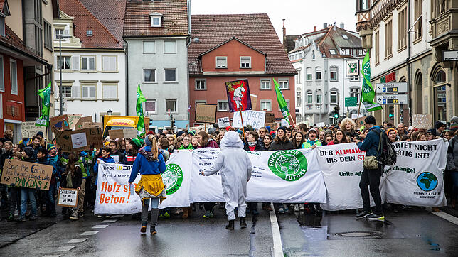 Rund fünf Millionen Euro will die Stadt Konstanz im Jahr 2020 für Maßnahmen zum Klimaschutz investieren. Immer wieder sorgen die Demos ...