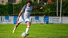Aufstehen: Kapitän Bora Kalyon vom VfB Waldshut: &bdquo;Entscheidend ist, nach Rückschlägen wieder aufzustehen. Wenn das gelingt, kommt ...