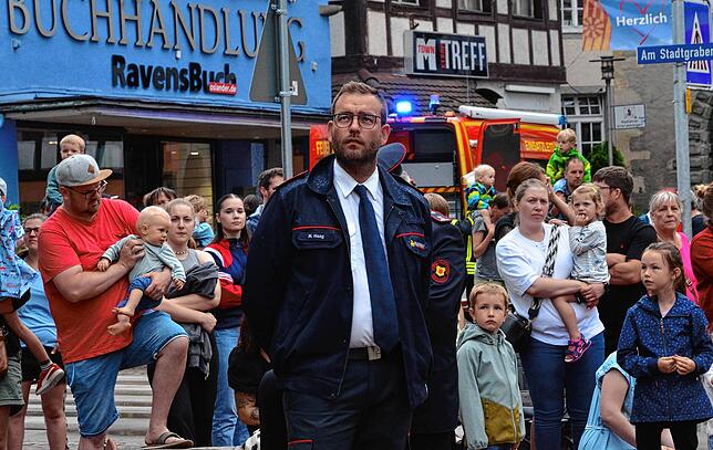 Bild 2: Bilder der Hauptübung der Freiwilligen Feuerwehr Markdorf – Teil 1