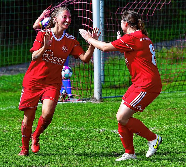 Seit drei Jahren dabei: Isabelle Groff (links, mit Anna Winterhalter) kam im Sommer 2022 zum SC Niederhof/Binzgen. Überregionale ...