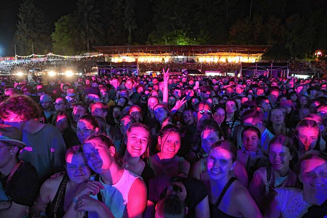 Bild 15: Das große Finale! Mit dem Auftritt von Lea endet das Campus-Festival 2024