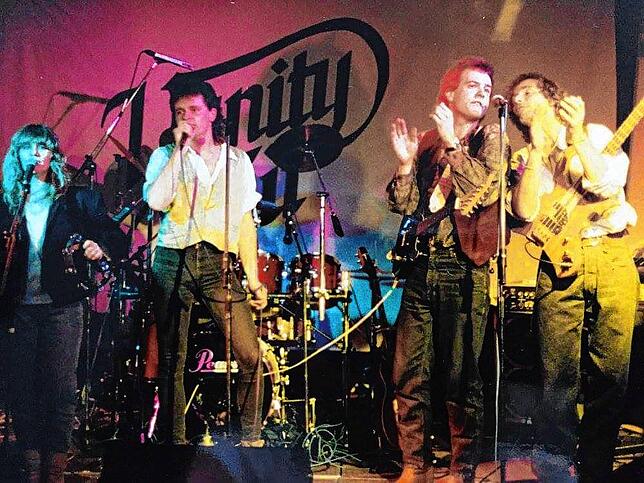 Erinnerungen an die 80er Jahre: Mit der Band Vanity Fair trat Thomas Budsa auch als Vorgruppe von PUR auf.