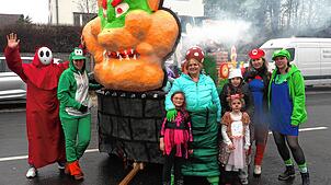 Bild : Tengener Fasnet 2025: Unvergessliche Bilder der spektakulären Rathausstürmung!