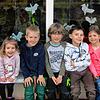 Die Kinder des katholischen Kindergartens St. Josef in Riedöschingen (von links) Selin Bayar, Emma Breithaupt, Tim Ramich, Tim Vuckovic, ...