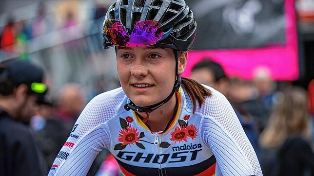 Gutes WM-Debüt: Finja Lipp von der SG Rheinfelden fuhr im Rennen der U23 bei der Weltmeisterschaft in Les Gets/Frankreich auf den 19. Platz.