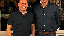 Die neue Leitung: Bernd Schmidt (links) und Markus Prost. Bild: Wintersportclub