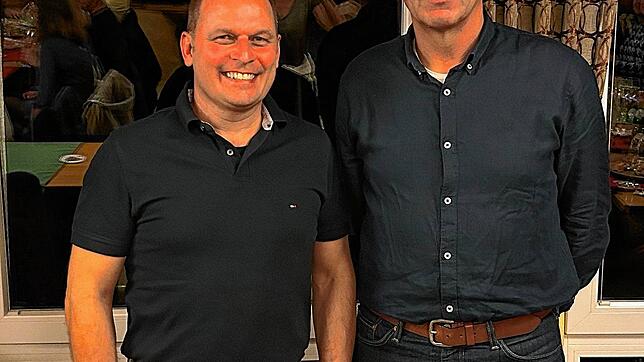 Die neue Leitung: Bernd Schmidt (links) und Markus Prost. Bild: Wintersportclub