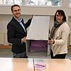 Die Unechte Teilortswahl wird es in Herdwangen-Schönach nicht mehr geben. geben. Auf unserem Archivbild leeren Silvia Hahn und David ...