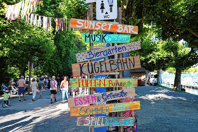 Bild 40: Beim Stadtgarten-Fest in Konstanz wird am Donnerstag weitergefeiert: Hier gibt's alle Bilder