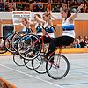 Der 4er des RMSV Aach mit (von links) Janina Setzer, Julia Matt, Hannah Elsässer und Natalie Grote ist bei der EM in Schaffhausen in der ...