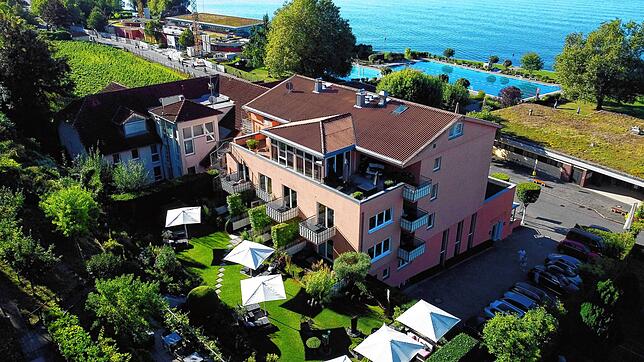Das Romantik Hotel Residenz am See, das der Sternekoch Manfred Lang in Meersburg leitet.
