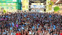 Bild : Ein Open-Air auf dem Marktplatz: Am Samstag steigt in Markdorf das erste große Musikevent seit Beginn der Pandemie