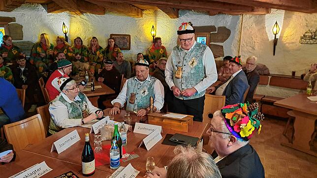 Beim Neujahrsempfang empfing Zunftmeister Rolf Meyer wieder zahlreiche Gäste.